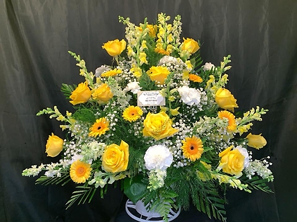 Traditional Funeral Basket